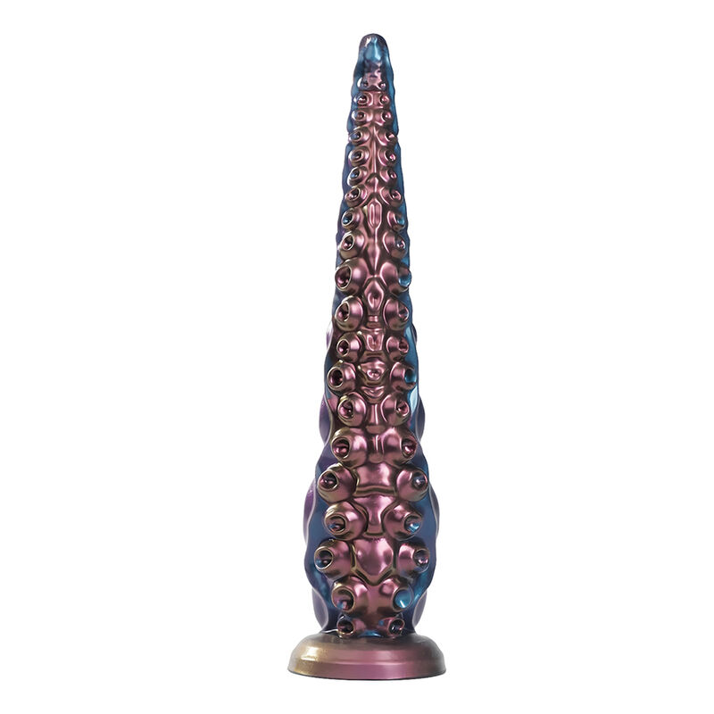 POWER MONSTERS - ABYSSAL TENTACLE DILDO TRICOLOR 46 CM Ø 7 CM 2 POWER MONSTERS - ABYSSAL TENTACLE DILDO TRICOLOR 46 CM Ø 7 CM - Imagen 2