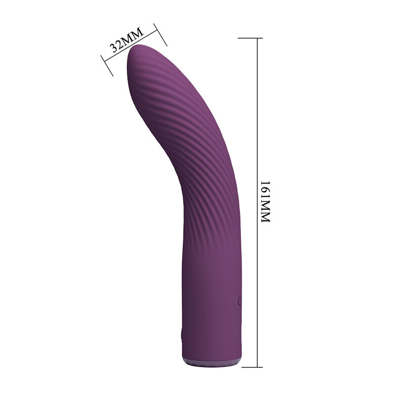 PRETTY LOVE - KISSELL VIBRADOR RECARGABLE 10 FUNCIONES MORADO 6 PRETTY LOVE - KISSELL VIBRADOR RECARGABLE 10 FUNCIONES MORADO - Imagen 6