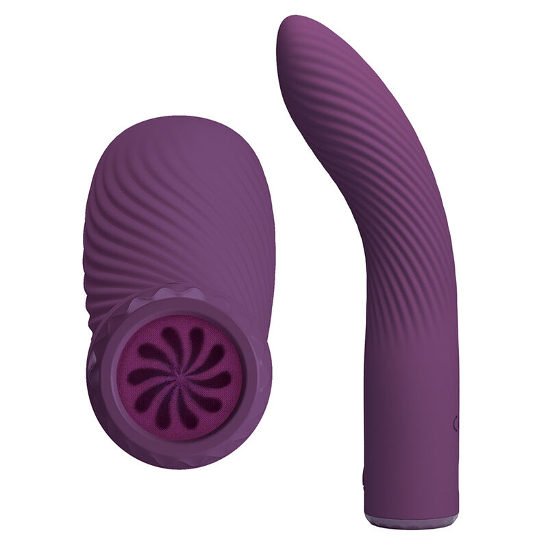 PRETTY LOVE - KISSELL VIBRADOR RECARGABLE 10 FUNCIONES MORADO 2 PRETTY LOVE - KISSELL VIBRADOR RECARGABLE 10 FUNCIONES MORADO - Imagen 2