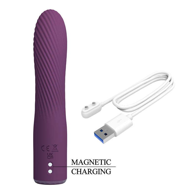 PRETTY LOVE - KISSELL VIBRADOR RECARGABLE 10 FUNCIONES MORADO 8 PRETTY LOVE - KISSELL VIBRADOR RECARGABLE 10 FUNCIONES MORADO - Imagen 8
