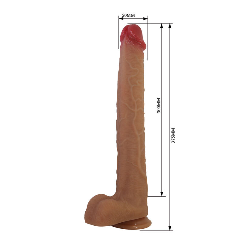 PRETTY LOVE - TERIN PLUS DILDO REALÍSTICO CON VENTOSA 37,6 CM Ø 5,5 CM 4 PRETTY LOVE - TERIN PLUS DILDO REALÍSTICO CON VENTOSA 37,6 CM Ø 5,5 CM - Imagen 4