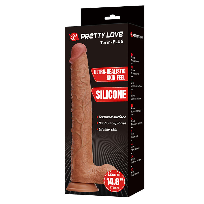 PRETTY LOVE - TERIN PLUS DILDO REALÍSTICO CON VENTOSA 37,6 CM Ø 5,5 CM 5 PRETTY LOVE - TERIN PLUS DILDO REALÍSTICO CON VENTOSA 37,6 CM Ø 5,5 CM - Imagen 5