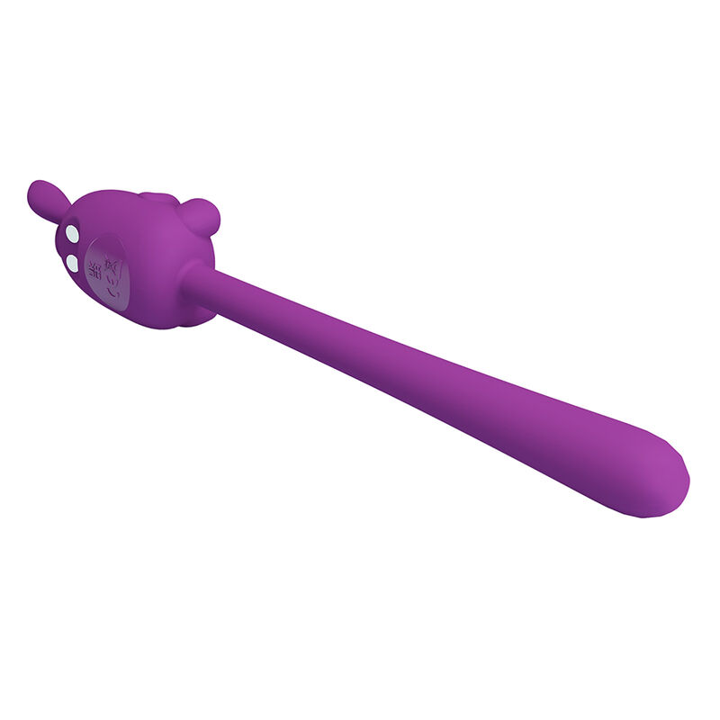 PRETTY LOVE - VIBRADOR FLEXIBLE CUTE BUNNY FLIRTING STICK RECARGABLE USB MORADO 4 PRETTY LOVE - VIBRADOR FLEXIBLE CUTE BUNNY FLIRTING STICK RECARGABLE USB MORADO - Imagen 4