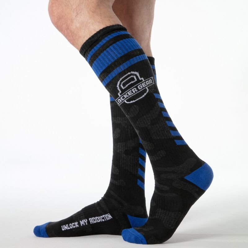 LOCKER GEAR - FULL MILITARY KNEE HIGH SOCKS TALLA ÚNICA AZUL 1 LOCKER GEAR - FULL MILITARY KNEE HIGH SOCKS TALLA ÚNICA AZUL
