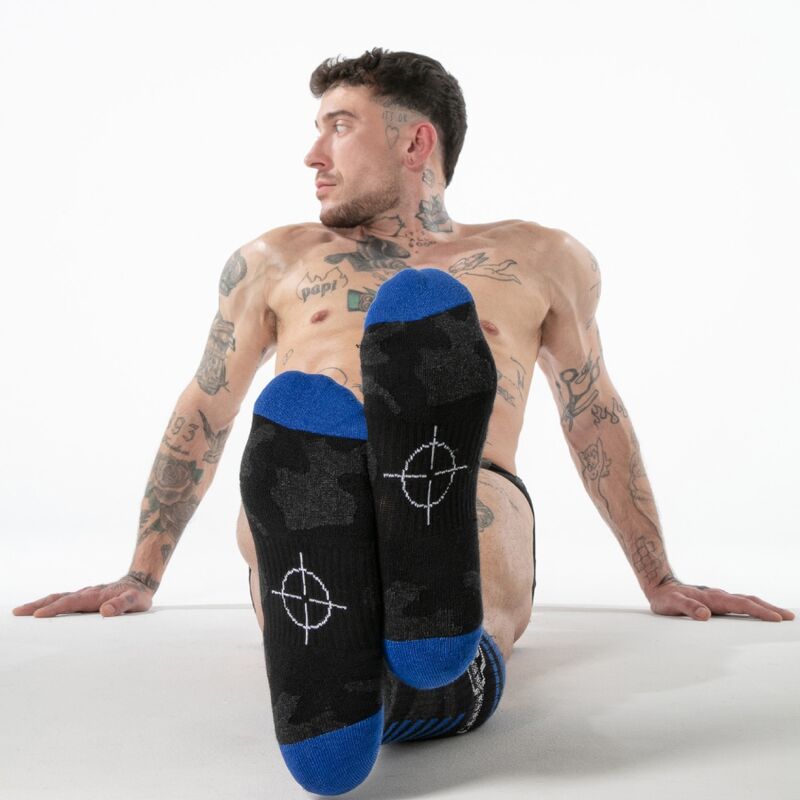 LOCKER GEAR - FULL MILITARY KNEE HIGH SOCKS TALLA ÚNICA AZUL 3 LOCKER GEAR - FULL MILITARY KNEE HIGH SOCKS TALLA ÚNICA AZUL - Imagen 3