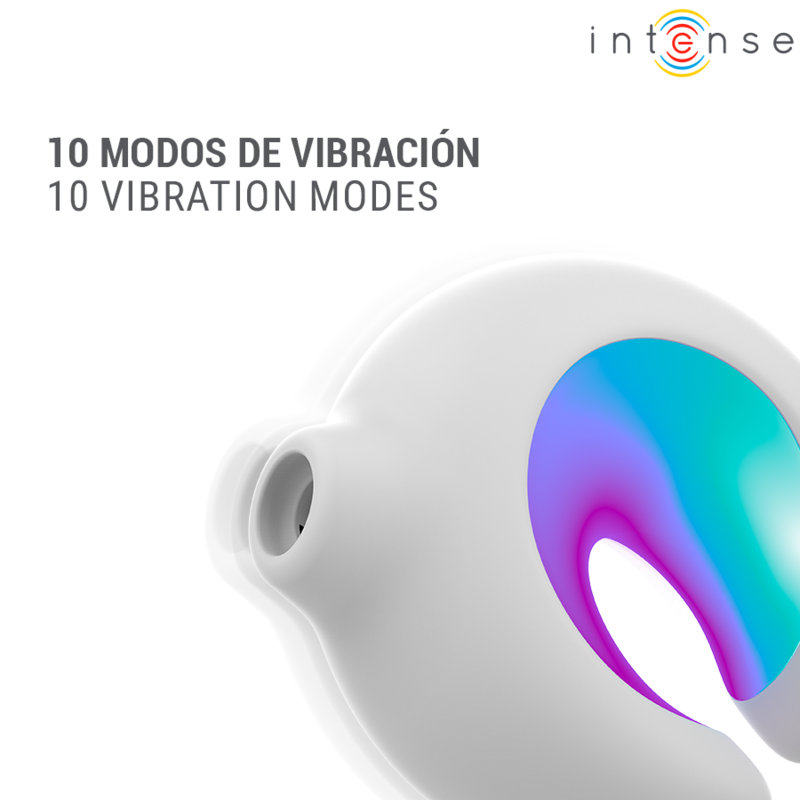 INTENSE - ASTON ESTIMULADOR DE CLÍTORIS POR SUCCIÓN Y VIBRACIÓN RECARGABLE USB BLANCO 8 INTENSE - ASTON ESTIMULADOR DE CLÍTORIS POR SUCCIÓN Y VIBRACIÓN RECARGABLE USB BLANCO - Imagen 8