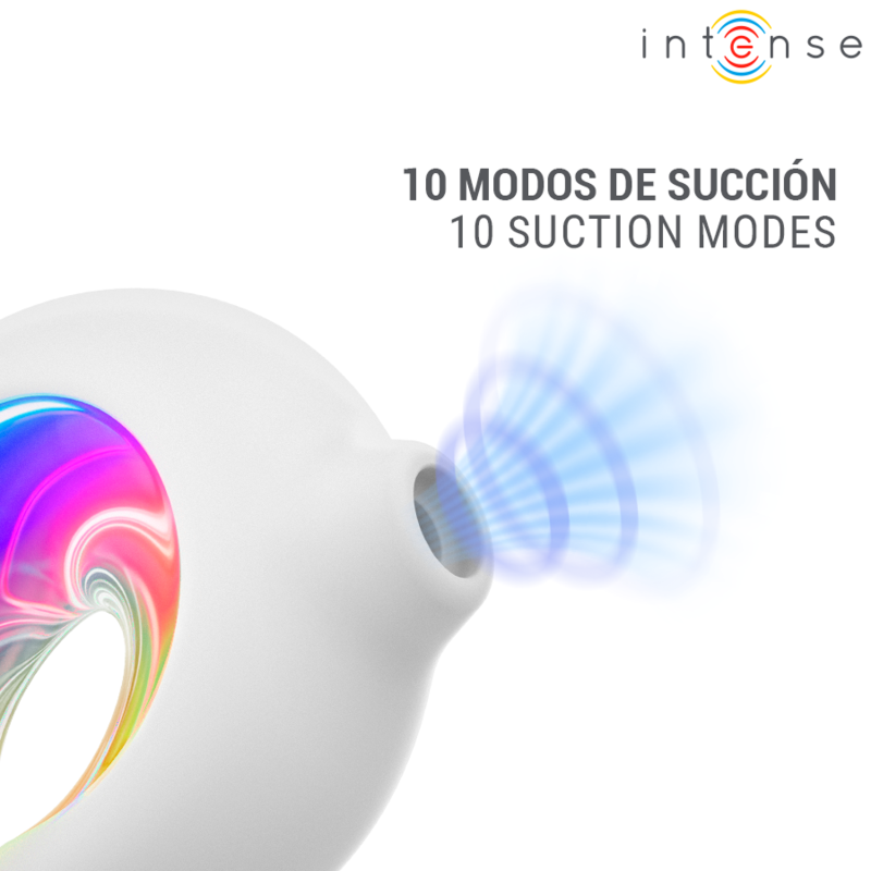 INTENSE - ASTON ESTIMULADOR DE CLÍTORIS POR SUCCIÓN Y VIBRACIÓN RECARGABLE USB BLANCO 3 INTENSE - ASTON ESTIMULADOR DE CLÍTORIS POR SUCCIÓN Y VIBRACIÓN RECARGABLE USB BLANCO - Imagen 3