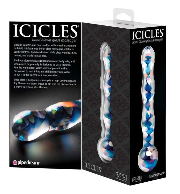 ICICLES - N. 8 MASAJEADOR DE VIDRIO 5 ICICLES - N. 8 MASAJEADOR DE VIDRIO - Imagen 5