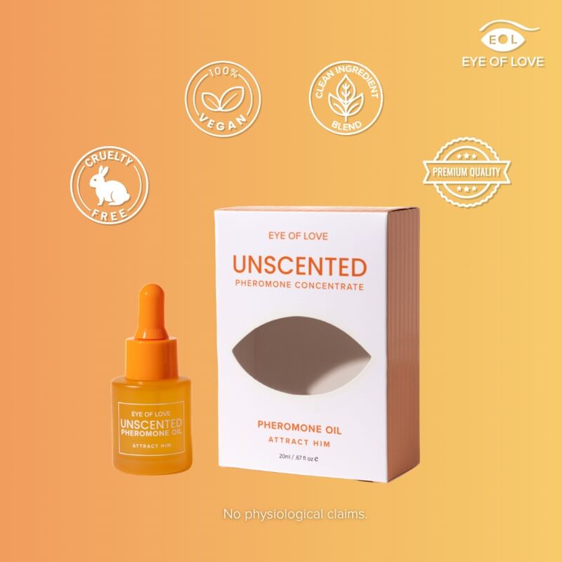 EYE OF LOVE - ACEITE PERFUMADO CON FEROMONAS PARA MUJER SIN FRAGANCIA 20 ML 5 EYE OF LOVE - ACEITE PERFUMADO CON FEROMONAS PARA MUJER SIN FRAGANCIA 20 ML - Imagen 5