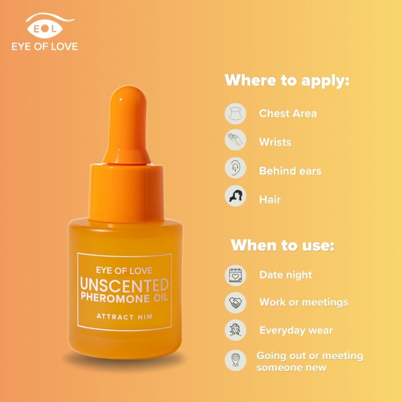 EYE OF LOVE - ACEITE PERFUMADO CON FEROMONAS PARA MUJER SIN FRAGANCIA 20 ML 4 EYE OF LOVE - ACEITE PERFUMADO CON FEROMONAS PARA MUJER SIN FRAGANCIA 20 ML - Imagen 4