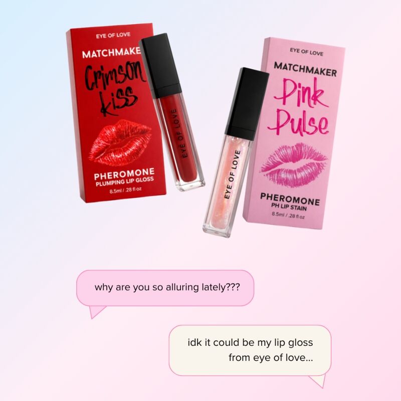EYE OF LOVE - MATCHMAKER CRIMSON KISS BRILLO LABIAL ROJO EFECTO VOLUMEN CON FEROMONAS 8,5 ML 6 EYE OF LOVE - MATCHMAKER CRIMSON KISS BRILLO LABIAL ROJO EFECTO VOLUMEN CON FEROMONAS 8,5 ML - Imagen 6