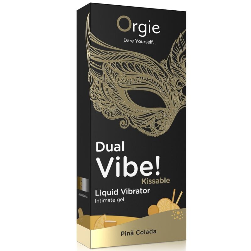 ORGIE - DUAL VIBE! PIÑA COLADA GEL ÍNTIMO BESABLE EFECTO VIBRANTE 15 ML 4 ORGIE - DUAL VIBE! PIÑA COLADA GEL ÍNTIMO BESABLE EFECTO VIBRANTE 15 ML - Imagen 4