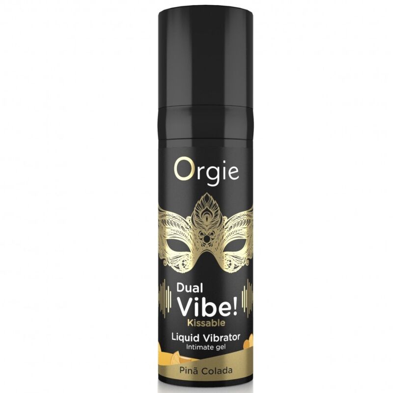 ORGIE - DUAL VIBE! PIÑA COLADA GEL ÍNTIMO BESABLE EFECTO VIBRANTE 15 ML 3 ORGIE - DUAL VIBE! PIÑA COLADA GEL ÍNTIMO BESABLE EFECTO VIBRANTE 15 ML - Imagen 3