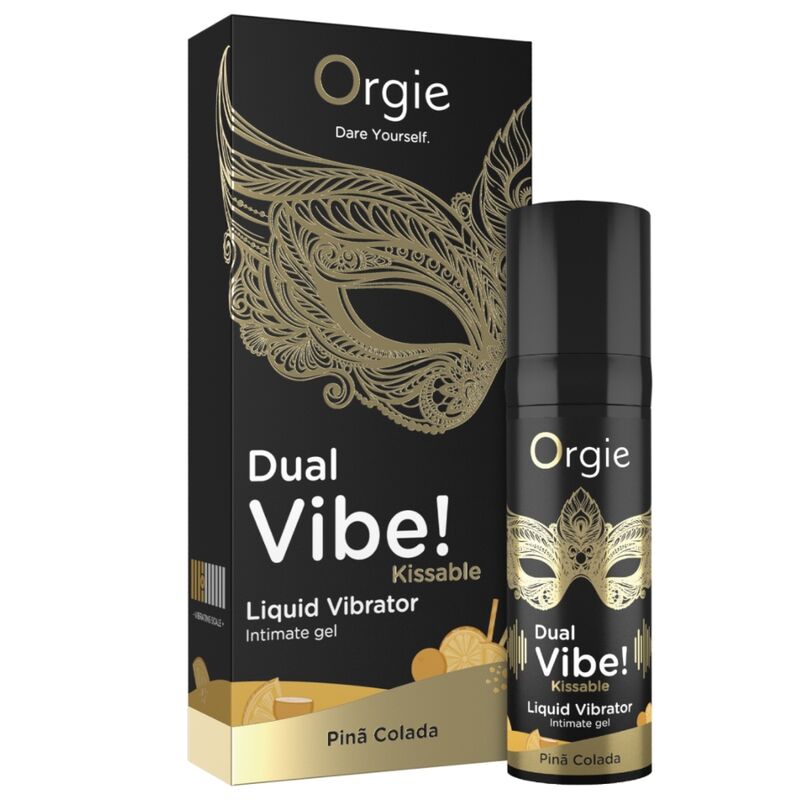 ORGIE - DUAL VIBE! PIÑA COLADA GEL ÍNTIMO BESABLE EFECTO VIBRANTE 15 ML 2 ORGIE - DUAL VIBE! PIÑA COLADA GEL ÍNTIMO BESABLE EFECTO VIBRANTE 15 ML - Imagen 2