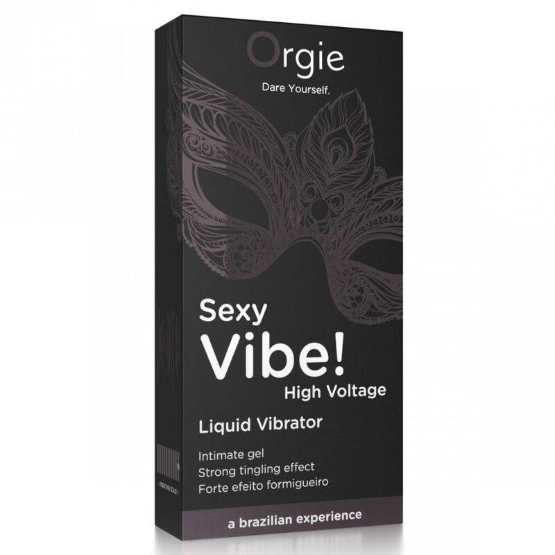 ORGIE - SEXY VIBE! HIGH VOLTAGE GEL ÍNTIMO EFECTO VIBRANTE EXTRA FUERTE 15 ML 2 ORGIE - SEXY VIBE! HIGH VOLTAGE GEL ÍNTIMO EFECTO VIBRANTE EXTRA FUERTE 15 ML - Imagen 2