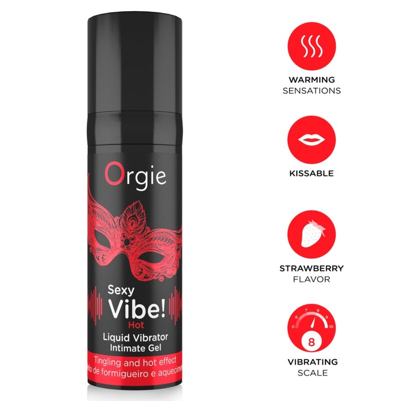 ORGIE - SEXY VIBE! HOT GEL ÍNTIMO EFECTO VIBRANTE Y CALOR 15 ML 5 img 233867 aad1c652cdd09c2bf199522f4b2cf970 1