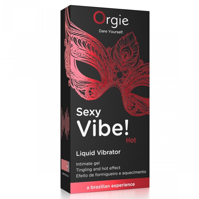 ORGIE - SEXY VIBE! HOT GEL ÍNTIMO EFECTO VIBRANTE Y CALOR 15 ML 2 ORGIE - SEXY VIBE! HOT GEL ÍNTIMO EFECTO VIBRANTE Y CALOR 15 ML - Imagen 2