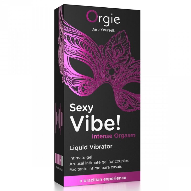 ORGIE - SEXY VIBE! INTENSE ORGASM GEL ÍNTIMO MULTISENSACIÓN 15 ML 3 ORGIE - SEXY VIBE! INTENSE ORGASM GEL ÍNTIMO MULTISENSACIÓN 15 ML - Imagen 3