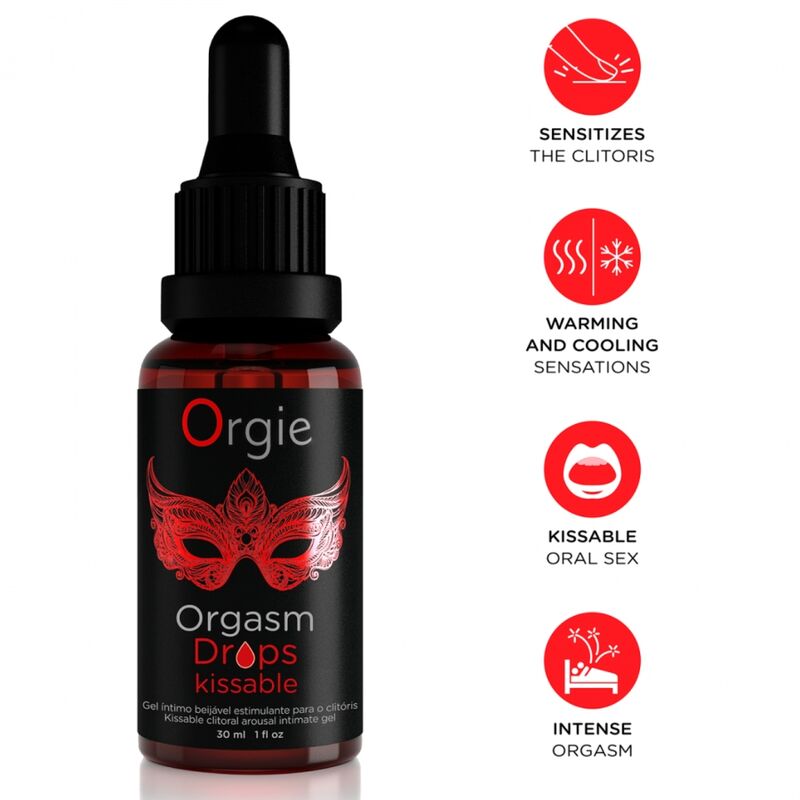 ORGIE - ORGASM DROPS KISSABLE GOTAS ESTIMULANTES BESABLES PARA CLÍTORIS 30 ML 2 img 233883 60400f141f51b759c45fb2f44bb233bb 1