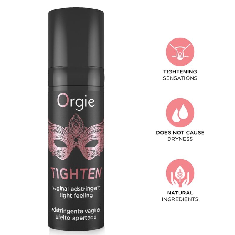 ORGIE - TIGHTEN GEL ÍNTIMO SENSACIÓN REAFIRMANTE 15 ML 1 ORGIE - TIGHTEN GEL ÍNTIMO SENSACIÓN REAFIRMANTE 15 ML
