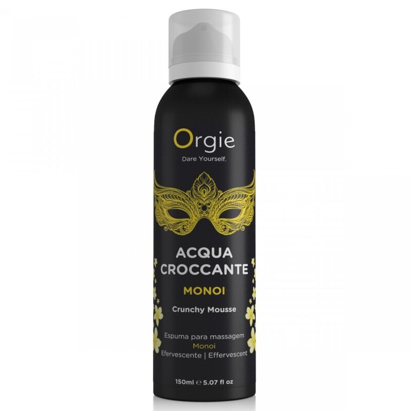 ORGIE - ACQUA CROCCANTE ESPUMA CRUJIENTE MONOI PARA MASAJE 150 ML 2 ORGIE - ACQUA CROCCANTE ESPUMA CRUJIENTE MONOI PARA MASAJE 150 ML - Imagen 2