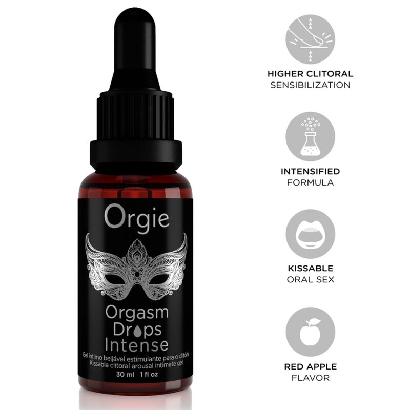 ORGIE - ORGASM DROPS INTENSE GOTAS ESTIMULANTES PARA CLÍTORIS 30 ML 1 ORGIE - ORGASM DROPS INTENSE GOTAS ESTIMULANTES PARA CLÍTORIS 30 ML