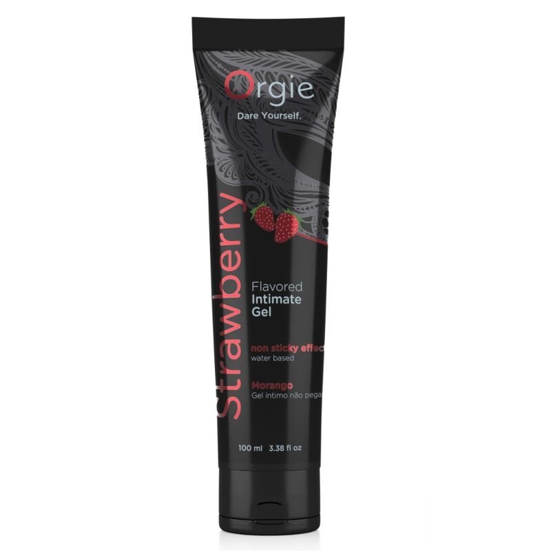 ORGIE - LUBRICANETE GEL ÍNTIMO BESABLE BASE AGUA FRESA 100 ML 2 ORGIE - LUBRICANETE GEL ÍNTIMO BESABLE BASE AGUA FRESA 100 ML - Imagen 2