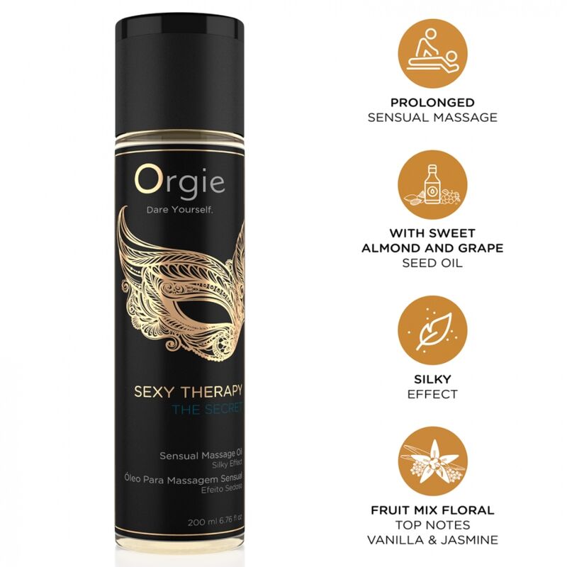 ORGIE - SEXY THERAPY THE SECRET ACEITE DE MASAJE 200 ML 11 img 233992 838e9035ca52c2acf32a27611ea1b7a1 1