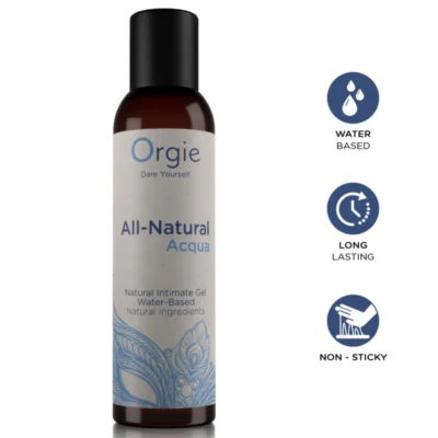 ORGIE – ALL-NATURAL ACQUA GEL ÍNTIMO BASE AGUA 150 ML
