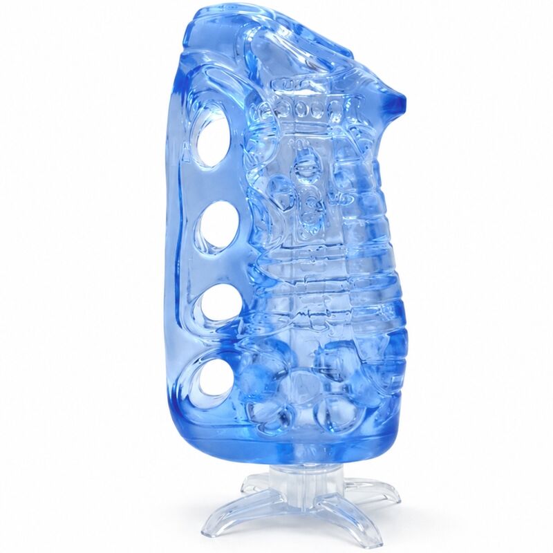 FLESHLIGHT – FLESHSKINS GRIP BLUE ICE MASTURBADOR MANUAL AZUL 2 FLESHLIGHT – FLESHSKINS GRIP BLUE ICE MASTURBADOR MANUAL AZUL - Imagen 2