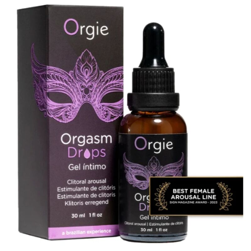 ORGIE - ORGASM DROPS GOTAS ESTIMULANTES PARA CLÍTORIS 30 ML 3 ORGIE - ORGASM DROPS GOTAS ESTIMULANTES PARA CLÍTORIS 30 ML - Imagen 3