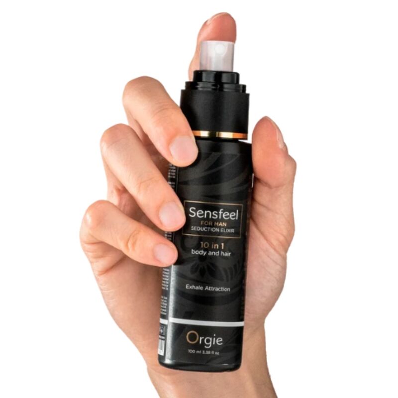 ORGIE - SENSFEEL ELIXIR DE SEDUCCIÓN PARA HOMBRE 10 EN 1 CUERPO Y CABELLO 100 ML 2 ORGIE - SENSFEEL ELIXIR DE SEDUCCIÓN PARA HOMBRE 10 EN 1 CUERPO Y CABELLO 100 ML - Imagen 2