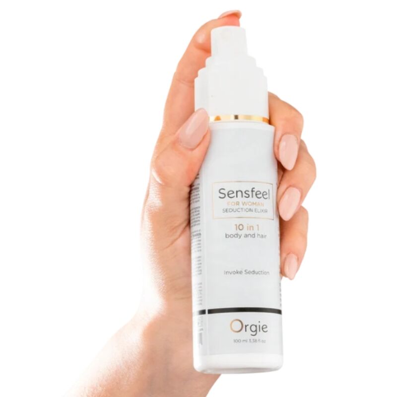 ORGIE - SENSFEEL ELIXIR DE SEDUCCIÓN PARA MUJER 10 EN 1 CUERPO Y CABELLO 100 ML 2 ORGIE - SENSFEEL ELIXIR DE SEDUCCIÓN PARA MUJER 10 EN 1 CUERPO Y CABELLO 100 ML - Imagen 2