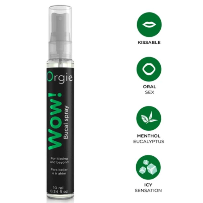 ORGIE - WOW! SPRAY BUCAL BESABLE MENTOL Y EUCALIPTO 10 ML 4 img 234139 51d5173c3428570c3e900a41edfd93f7 1