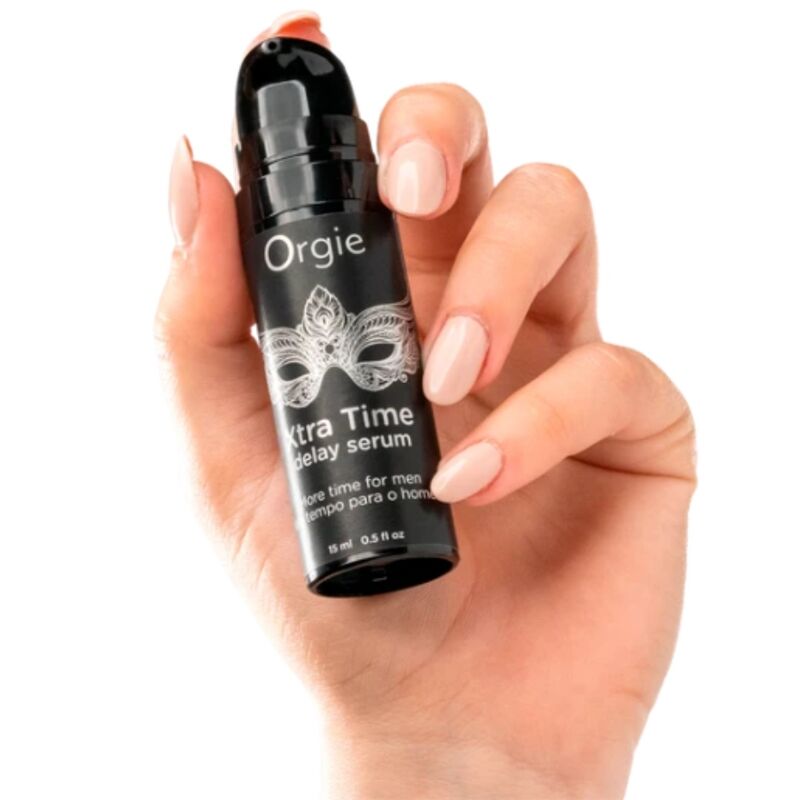 ORGIE - XTRA TIME SÉRUM DE SILICONA RETARDANTE SIN ANESTÉSICOS 15 ML 3 ORGIE - XTRA TIME SÉRUM DE SILICONA RETARDANTE SIN ANESTÉSICOS 15 ML - Imagen 3