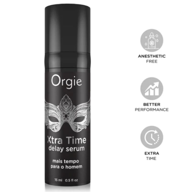 ORGIE - XTRA TIME SÉRUM DE SILICONA RETARDANTE SIN ANESTÉSICOS 15 ML 9 img 234152 bb3db5b463af2451d194aed8f5d65b8f 1