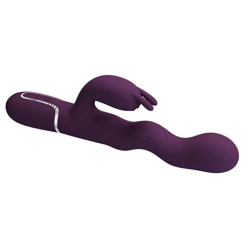 PRETTY LOVE - VIBRADOR RABBIT LOURSEN CON MOVIMIENTO OSCILANTE Y 7 VIBRACIONES RECARGABLE USB MORADO 7 PRETTY LOVE - VIBRADOR RABBIT LOURSEN CON MOVIMIENTO OSCILANTE Y 7 VIBRACIONES RECARGABLE USB MORADO - Imagen 7