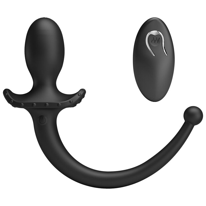 MR PLAY - VIBRADOR ANAL Y PERINEAL CON CONTROL REMOTO INALÁMBRICO NEGRO 4 img 229039 0183110988d3a8fafe2f45d1629cf322 1