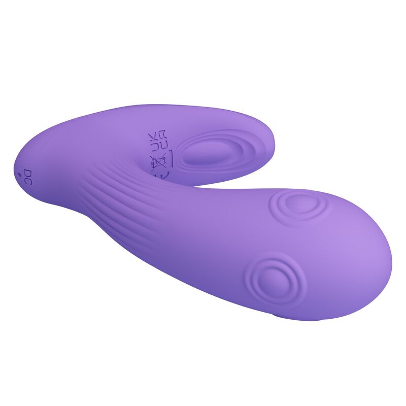 PRETTY LOVE - ANDROMEDA VIBRADOR DE DOBLE ESTIMULACIÓN RECARGABLE MORADO 9 PRETTY LOVE - ANDROMEDA VIBRADOR DE DOBLE ESTIMULACIÓN RECARGABLE MORADO - Imagen 9