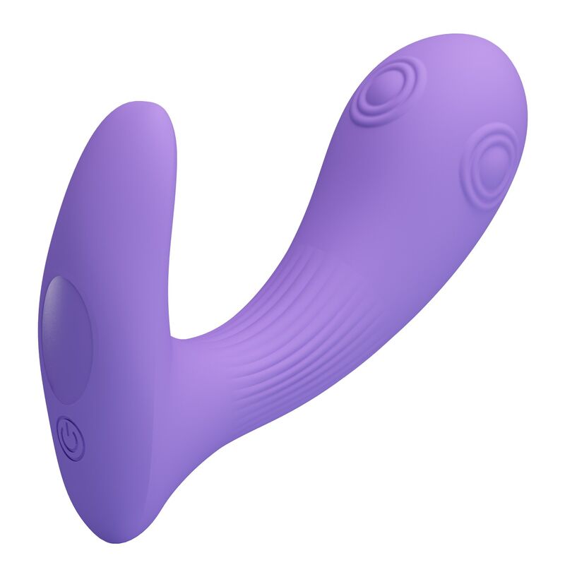 PRETTY LOVE - ANDROMEDA VIBRADOR DE DOBLE ESTIMULACIÓN RECARGABLE MORADO 10 PRETTY LOVE - ANDROMEDA VIBRADOR DE DOBLE ESTIMULACIÓN RECARGABLE MORADO - Imagen 10