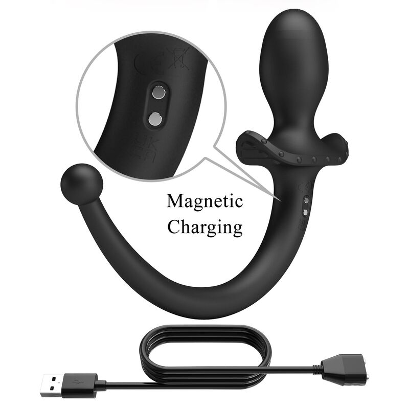 PRETTY LOVE - ANTHONY VIBRADOR ANAL Y PERINEAL APP CONTROL NEGRO 8 PRETTY LOVE - ANTHONY VIBRADOR ANAL Y PERINEAL APP CONTROL NEGRO - Imagen 8