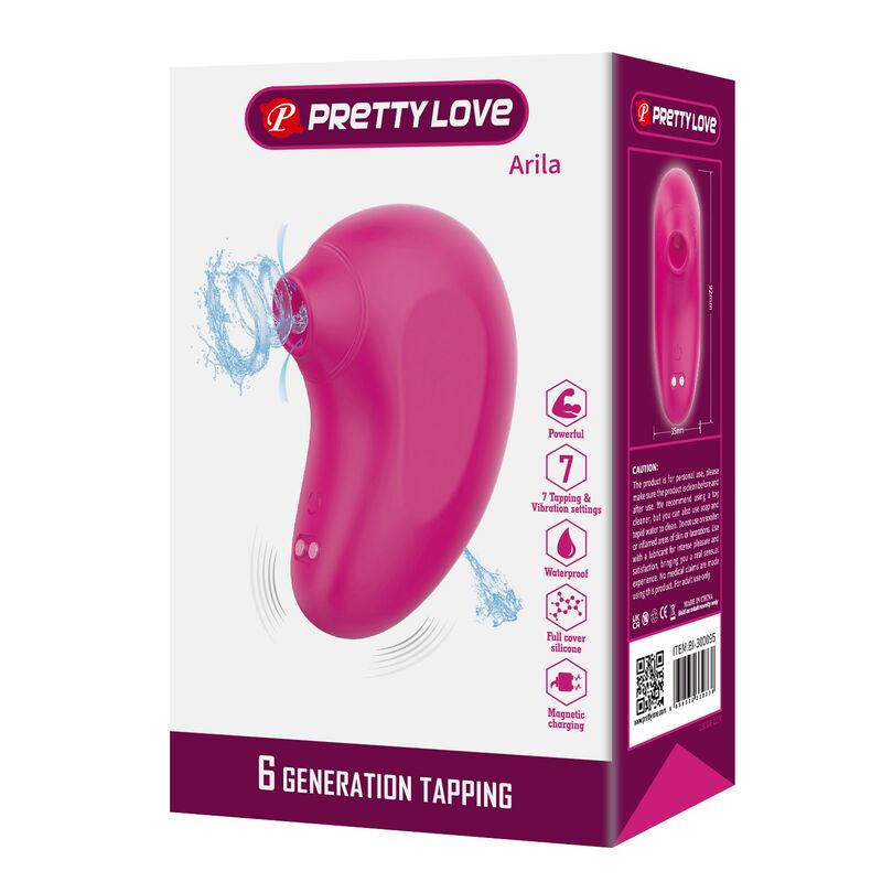 PRETTY LOVE - ARILA SUCCIONADOR DE CLÍTORIS CON VIBRACIÓN RECARGABLE ROSA 5 PRETTY LOVE - ARILA SUCCIONADOR DE CLÍTORIS CON VIBRACIÓN RECARGABLE ROSA - Imagen 5