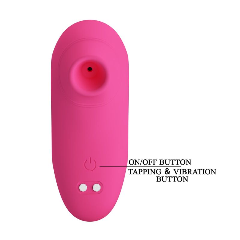 PRETTY LOVE - ARILA SUCCIONADOR DE CLÍTORIS CON VIBRACIÓN RECARGABLE ROSA 3 PRETTY LOVE - ARILA SUCCIONADOR DE CLÍTORIS CON VIBRACIÓN RECARGABLE ROSA - Imagen 3