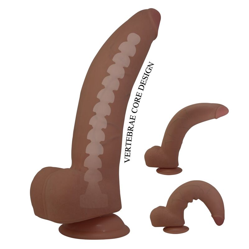 PRETTY LOVE - CUTHBERT DILDO REALÍSTICO FLEXIBLE 20 CM Ø 5 CM TPE MARRÓN 7 PRETTY LOVE - CUTHBERT DILDO REALÍSTICO FLEXIBLE 20 CM Ø 5 CM TPE MARRÓN - Imagen 7