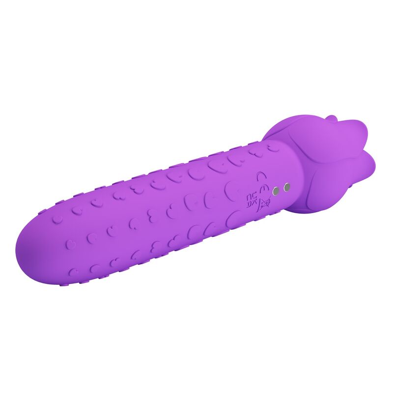 PRETTY LOVE - DANNELL VIBRADOR CON ESTIMULACIÓN ORAL Y CLITORAL RECARGABLE MORADO 9 PRETTY LOVE - DANNELL VIBRADOR CON ESTIMULACIÓN ORAL Y CLITORAL RECARGABLE MORADO - Imagen 9