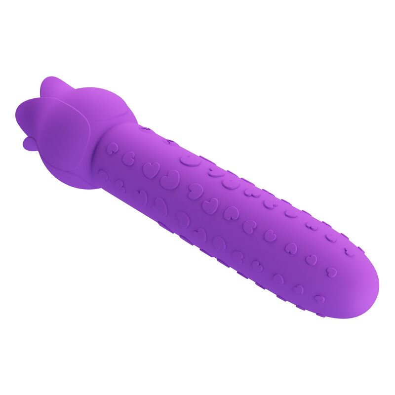 PRETTY LOVE - DANNELL VIBRADOR CON ESTIMULACIÓN ORAL Y CLITORAL RECARGABLE MORADO 12 PRETTY LOVE - DANNELL VIBRADOR CON ESTIMULACIÓN ORAL Y CLITORAL RECARGABLE MORADO - Imagen 12