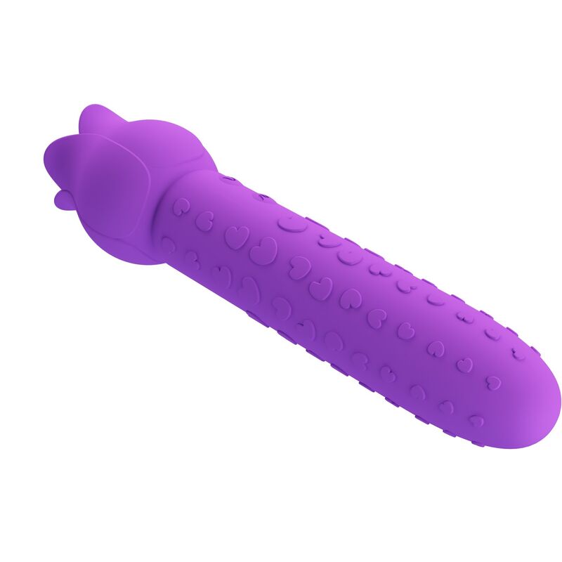 PRETTY LOVE - DANNELL VIBRADOR CON ESTIMULACIÓN ORAL Y CLITORAL RECARGABLE MORADO 13 PRETTY LOVE - DANNELL VIBRADOR CON ESTIMULACIÓN ORAL Y CLITORAL RECARGABLE MORADO - Imagen 13