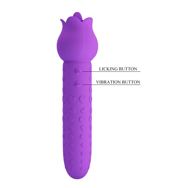 PRETTY LOVE - DANNELL VIBRADOR CON ESTIMULACIÓN ORAL Y CLITORAL RECARGABLE MORADO 14 PRETTY LOVE - DANNELL VIBRADOR CON ESTIMULACIÓN ORAL Y CLITORAL RECARGABLE MORADO - Imagen 14