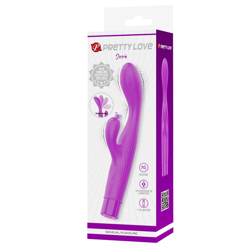 PRETTY LOVE - JENE VIBRADOR DOBLE ESTIMULACIÓN PARA PUNTO G Y CLÍTORIS MORADO 8 PRETTY LOVE - JENE VIBRADOR DOBLE ESTIMULACIÓN PARA PUNTO G Y CLÍTORIS MORADO - Imagen 8