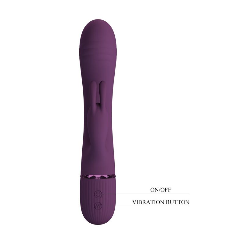 PRETTY LOVE - ROCCO VIBRADOR RABBIT RECARGABLE 10 FUNCIONES MORADO 10 PRETTY LOVE - ROCCO VIBRADOR RABBIT RECARGABLE 10 FUNCIONES MORADO - Imagen 10